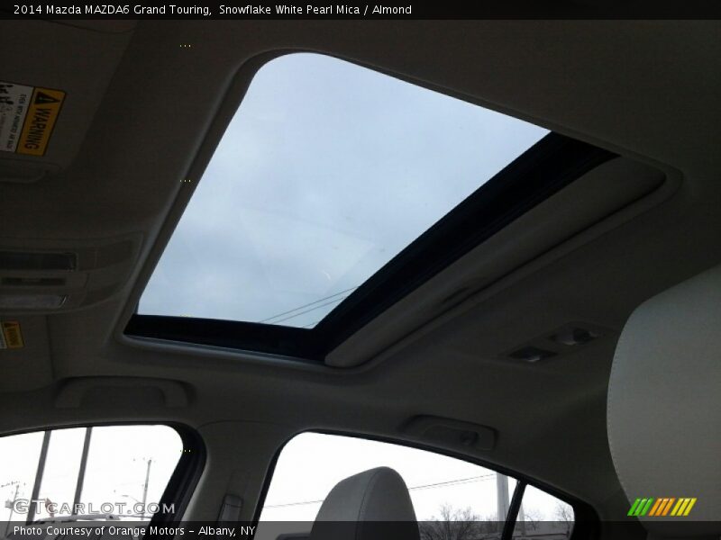 Snowflake White Pearl Mica / Almond 2014 Mazda MAZDA6 Grand Touring