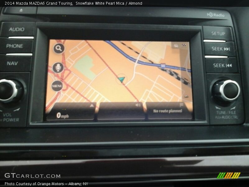 Snowflake White Pearl Mica / Almond 2014 Mazda MAZDA6 Grand Touring