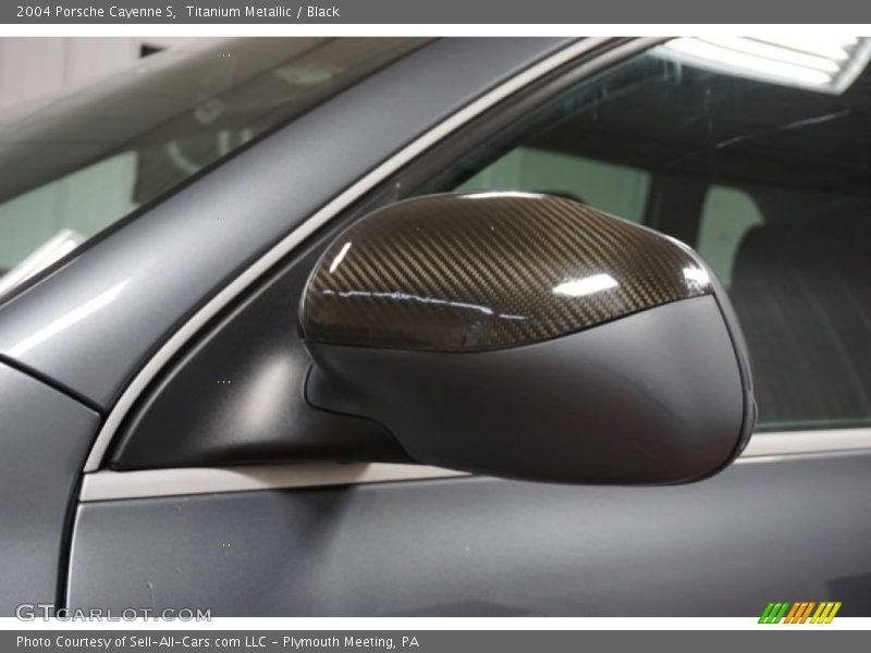 Titanium Metallic / Black 2004 Porsche Cayenne S