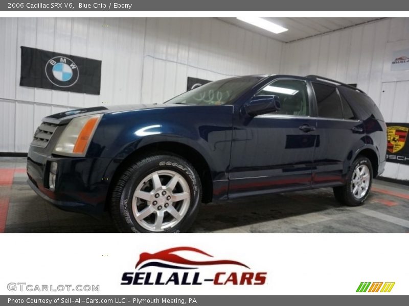 Blue Chip / Ebony 2006 Cadillac SRX V6
