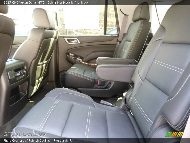 Quicksilver Metallic / Jet Black 2015 GMC Yukon Denali 4WD