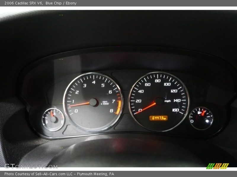 Blue Chip / Ebony 2006 Cadillac SRX V6