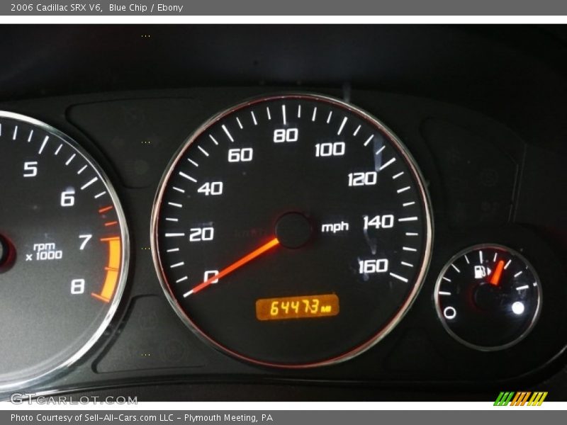 Blue Chip / Ebony 2006 Cadillac SRX V6