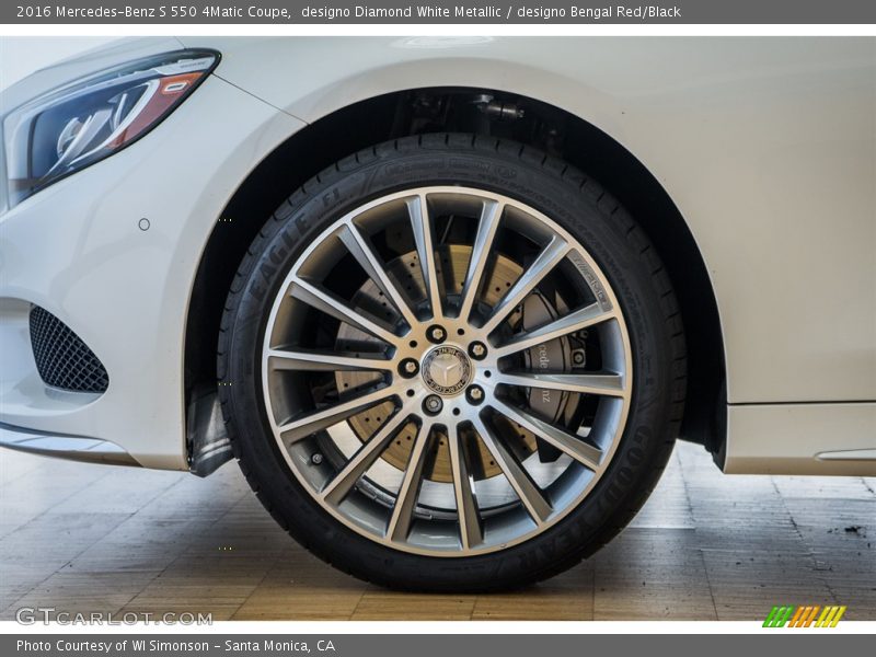  2016 S 550 4Matic Coupe Wheel