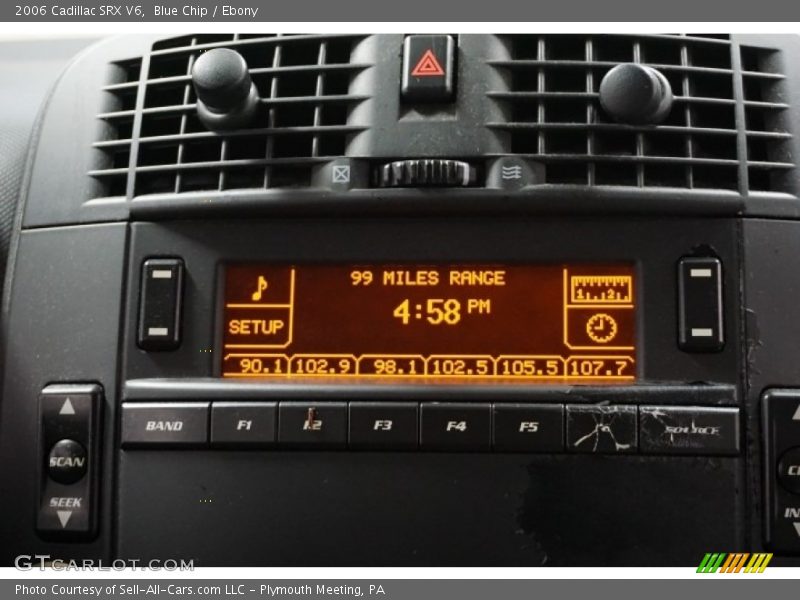 Blue Chip / Ebony 2006 Cadillac SRX V6