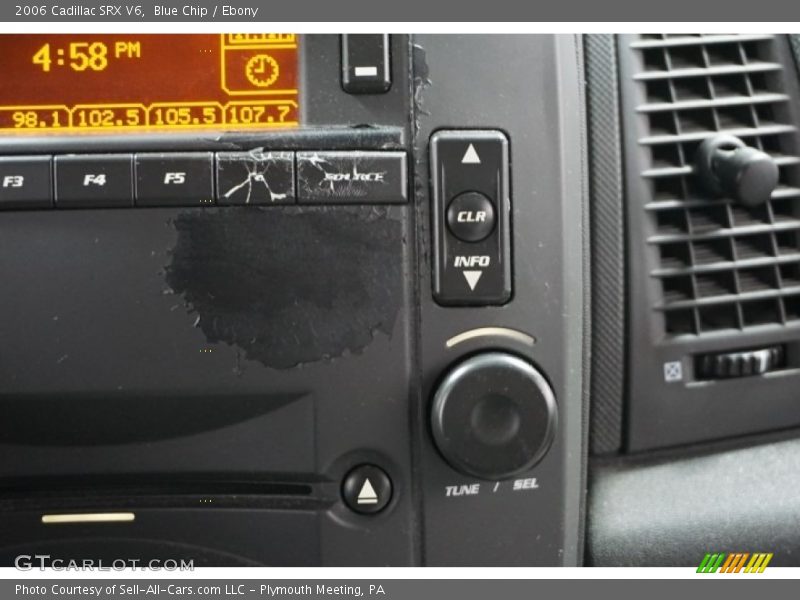 Blue Chip / Ebony 2006 Cadillac SRX V6