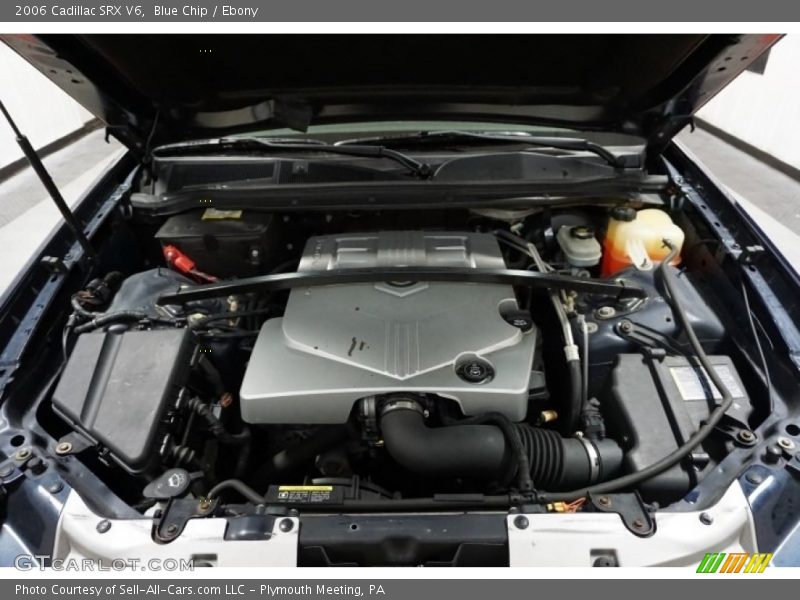 Blue Chip / Ebony 2006 Cadillac SRX V6