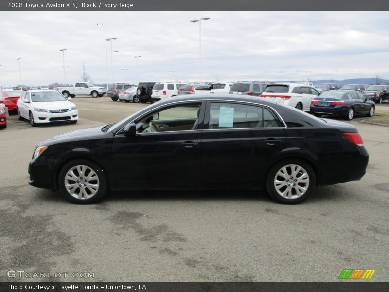 Black / Ivory Beige 2008 Toyota Avalon XLS