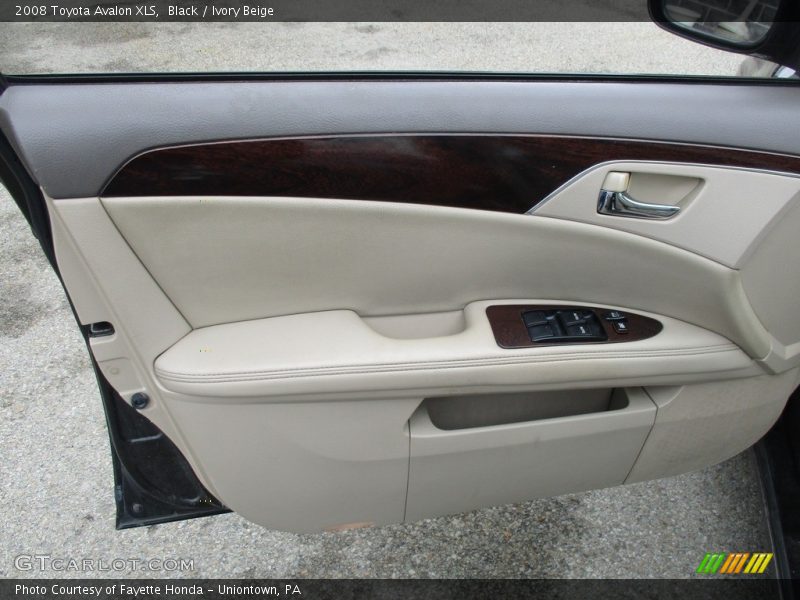 Black / Ivory Beige 2008 Toyota Avalon XLS