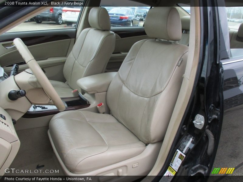 Black / Ivory Beige 2008 Toyota Avalon XLS