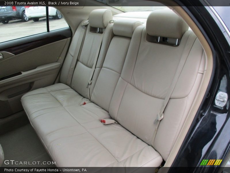 Black / Ivory Beige 2008 Toyota Avalon XLS