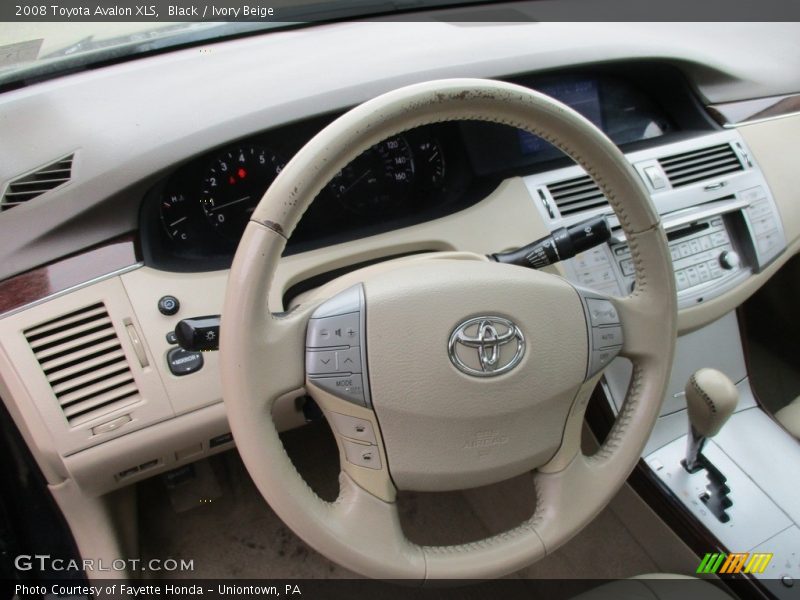 Black / Ivory Beige 2008 Toyota Avalon XLS