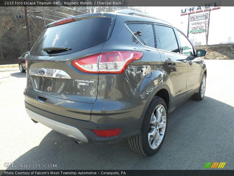 Magnetic Metallic / Charcoal Black 2016 Ford Escape Titanium 4WD