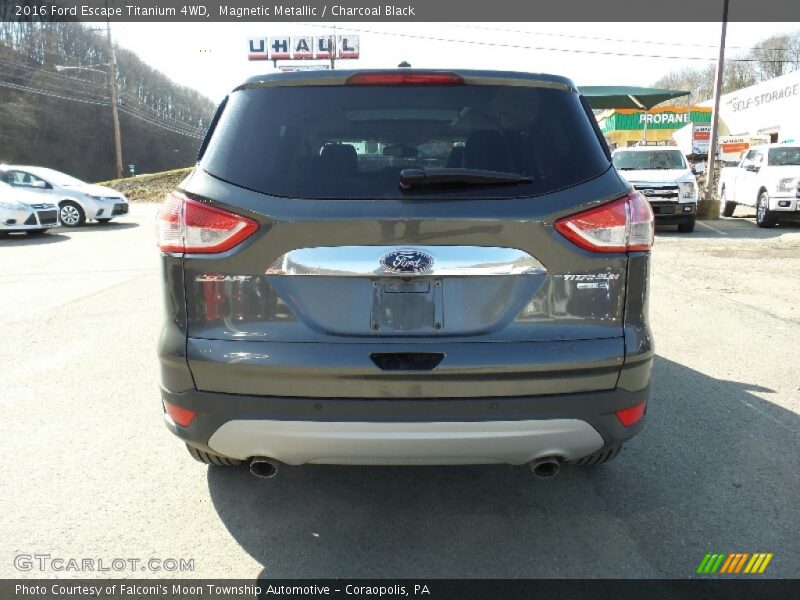 Magnetic Metallic / Charcoal Black 2016 Ford Escape Titanium 4WD