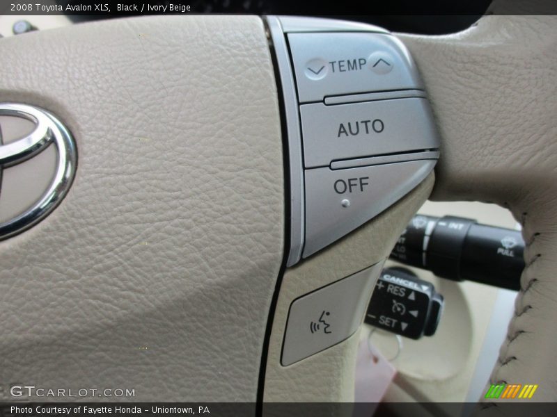 Black / Ivory Beige 2008 Toyota Avalon XLS