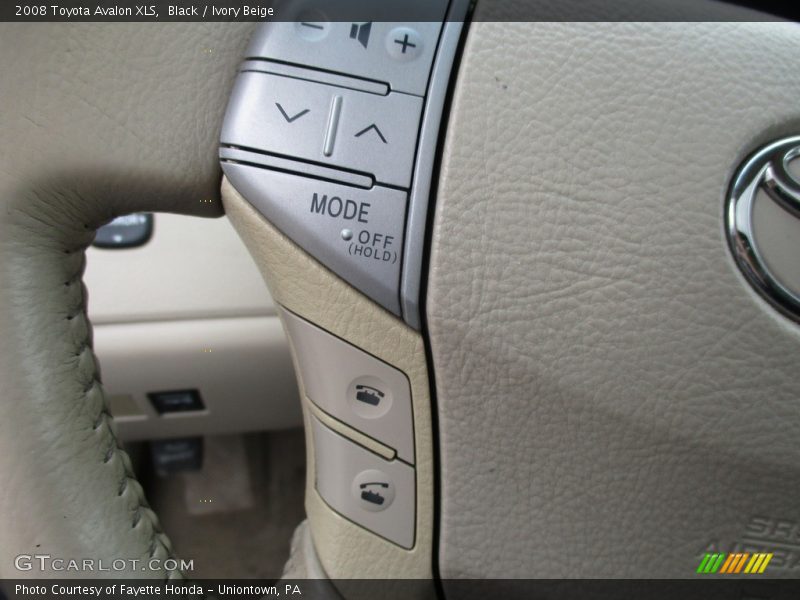 Black / Ivory Beige 2008 Toyota Avalon XLS
