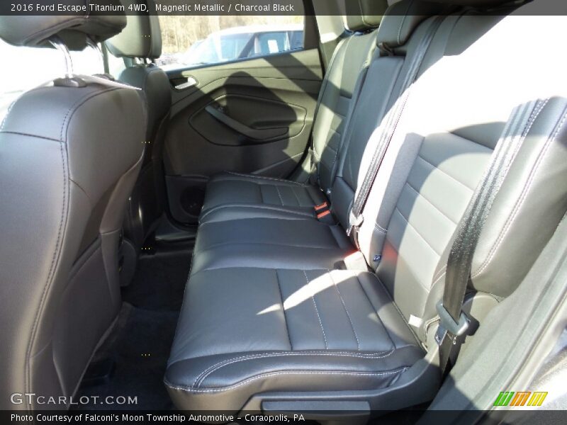 Magnetic Metallic / Charcoal Black 2016 Ford Escape Titanium 4WD