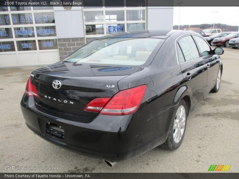 Black / Ivory Beige 2008 Toyota Avalon XLS