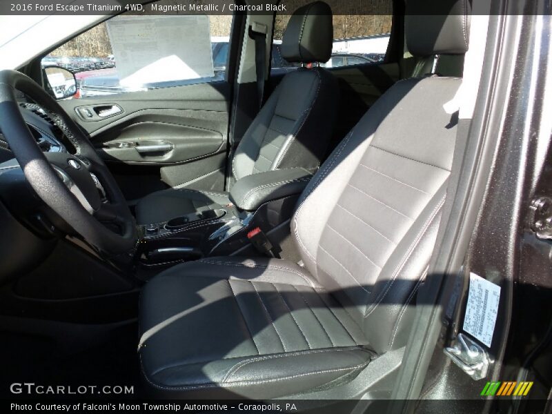 Magnetic Metallic / Charcoal Black 2016 Ford Escape Titanium 4WD