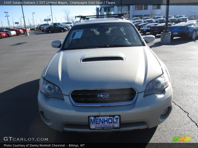 Champagne Gold Opal / Taupe 2005 Subaru Outback 2.5XT Limited Wagon