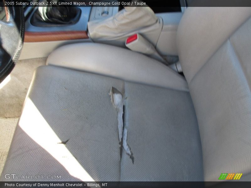 Champagne Gold Opal / Taupe 2005 Subaru Outback 2.5XT Limited Wagon