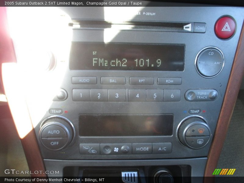 Champagne Gold Opal / Taupe 2005 Subaru Outback 2.5XT Limited Wagon