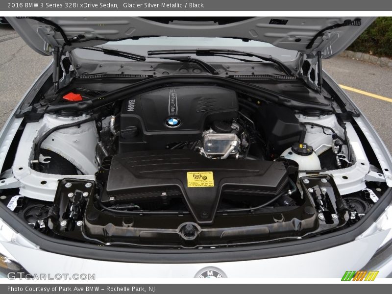 Glacier Silver Metallic / Black 2016 BMW 3 Series 328i xDrive Sedan