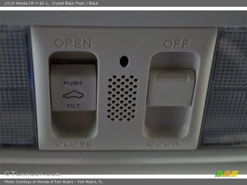 Crystal Black Pearl / Black 2016 Honda CR-V EX-L