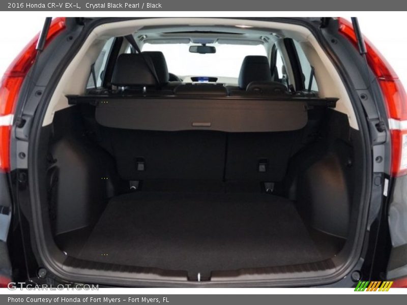 Crystal Black Pearl / Black 2016 Honda CR-V EX-L