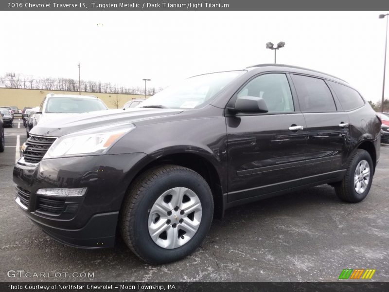 Tungsten Metallic / Dark Titanium/Light Titanium 2016 Chevrolet Traverse LS