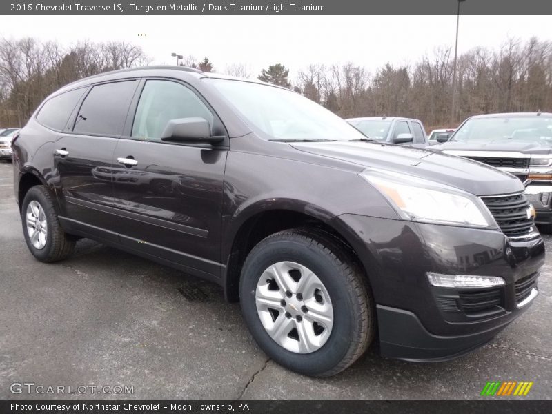 Tungsten Metallic / Dark Titanium/Light Titanium 2016 Chevrolet Traverse LS