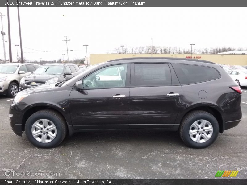 Tungsten Metallic / Dark Titanium/Light Titanium 2016 Chevrolet Traverse LS