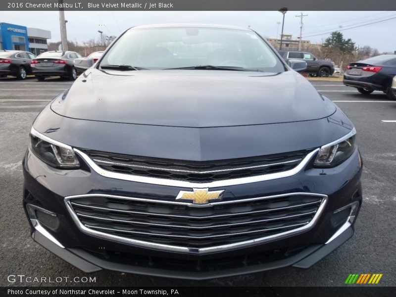 Blue Velvet Metallic / Jet Black 2016 Chevrolet Malibu LT