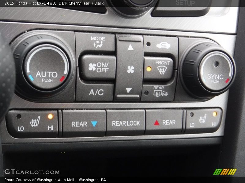 Controls of 2015 Pilot EX-L 4WD