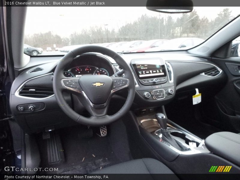 Blue Velvet Metallic / Jet Black 2016 Chevrolet Malibu LT