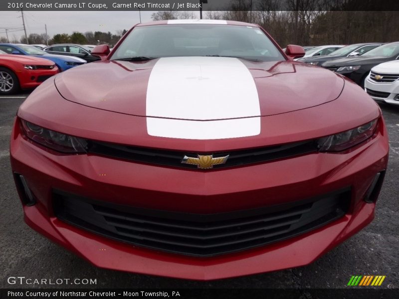 Garnet Red Tintcoat / Jet Black 2016 Chevrolet Camaro LT Coupe