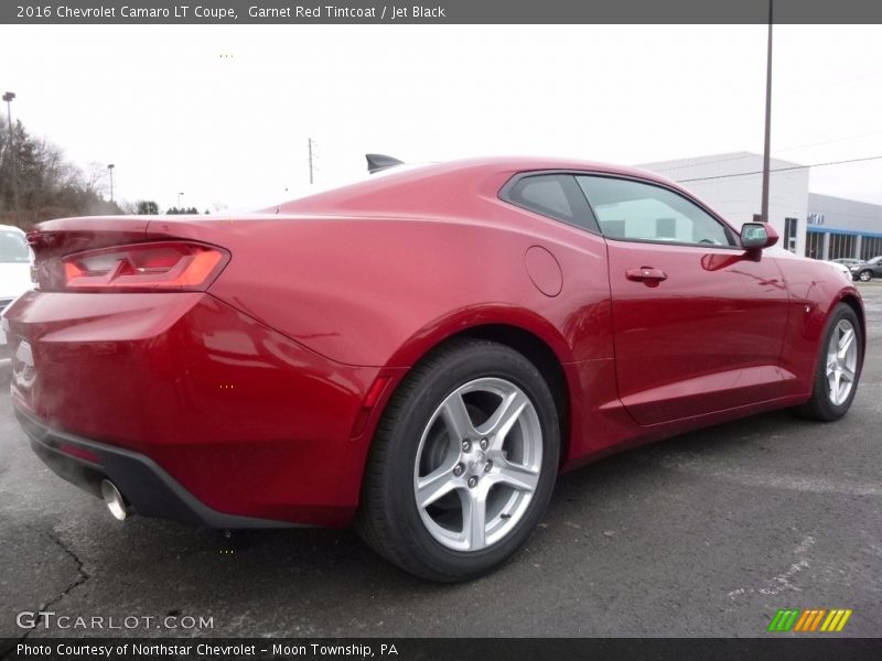 Garnet Red Tintcoat / Jet Black 2016 Chevrolet Camaro LT Coupe