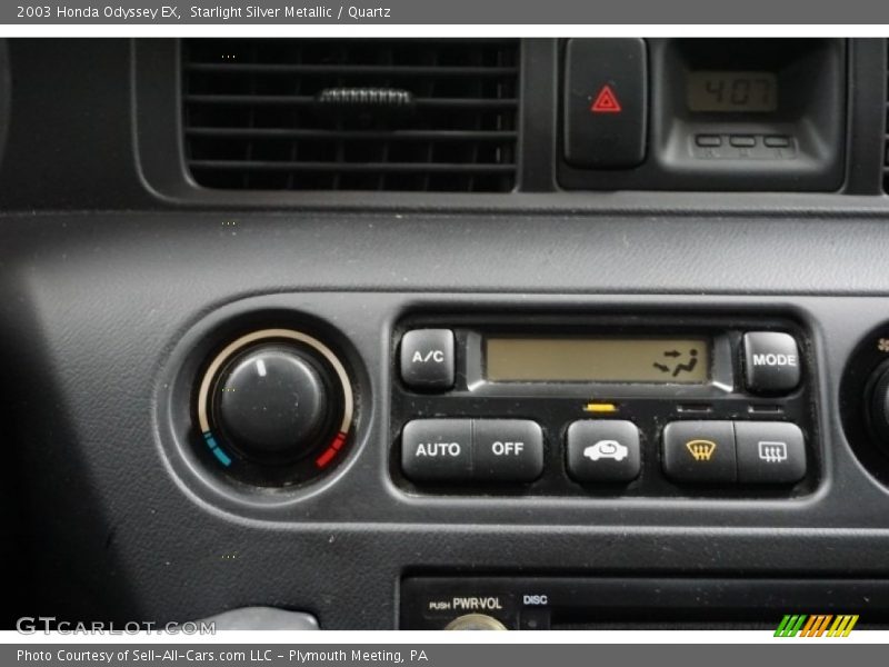 Starlight Silver Metallic / Quartz 2003 Honda Odyssey EX
