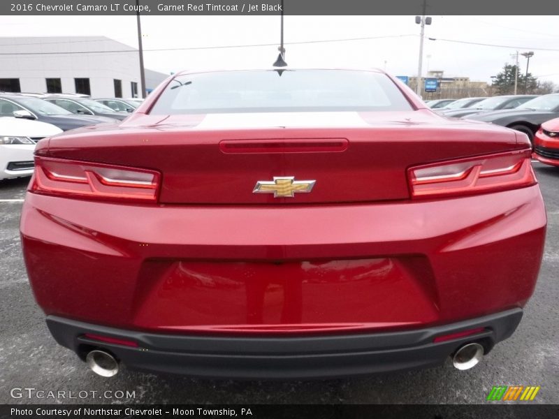 Garnet Red Tintcoat / Jet Black 2016 Chevrolet Camaro LT Coupe