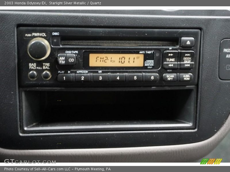 Starlight Silver Metallic / Quartz 2003 Honda Odyssey EX