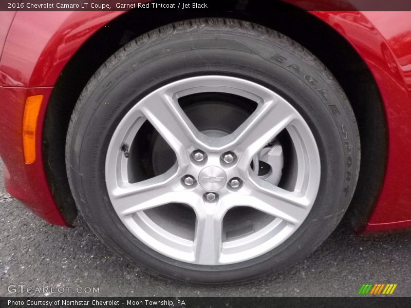 Garnet Red Tintcoat / Jet Black 2016 Chevrolet Camaro LT Coupe