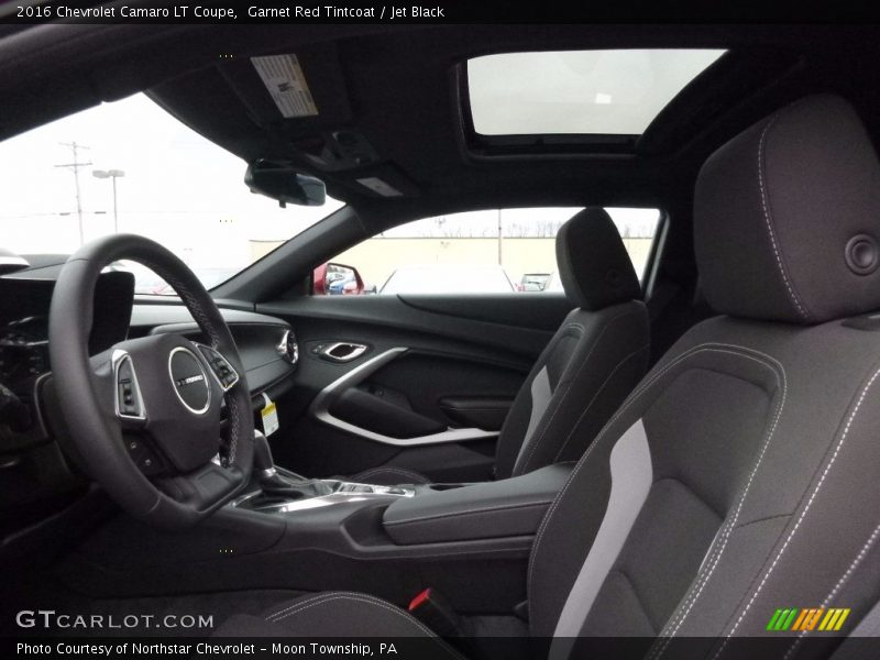 Garnet Red Tintcoat / Jet Black 2016 Chevrolet Camaro LT Coupe