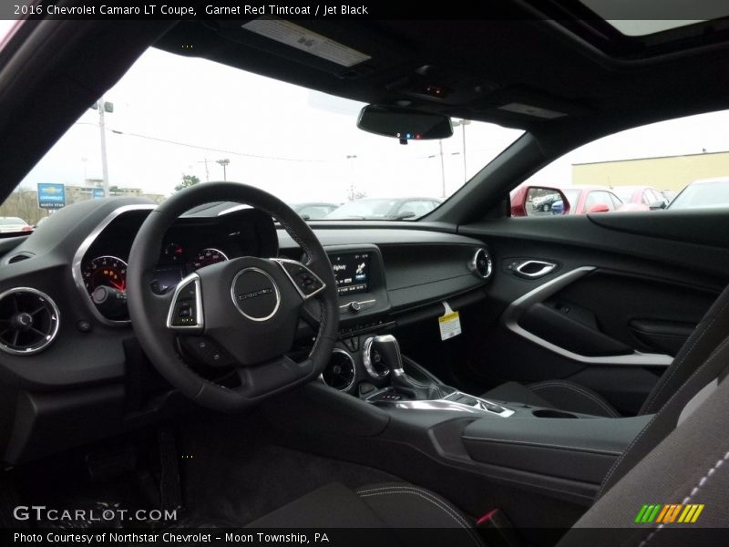 Garnet Red Tintcoat / Jet Black 2016 Chevrolet Camaro LT Coupe