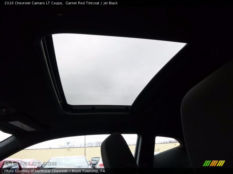 Garnet Red Tintcoat / Jet Black 2016 Chevrolet Camaro LT Coupe