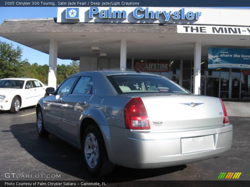 Satin Jade Pearl / Deep Jade/Light Graystone 2005 Chrysler 300 Touring
