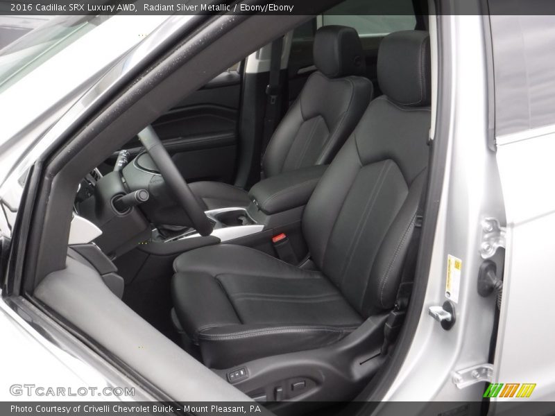Radiant Silver Metallic / Ebony/Ebony 2016 Cadillac SRX Luxury AWD