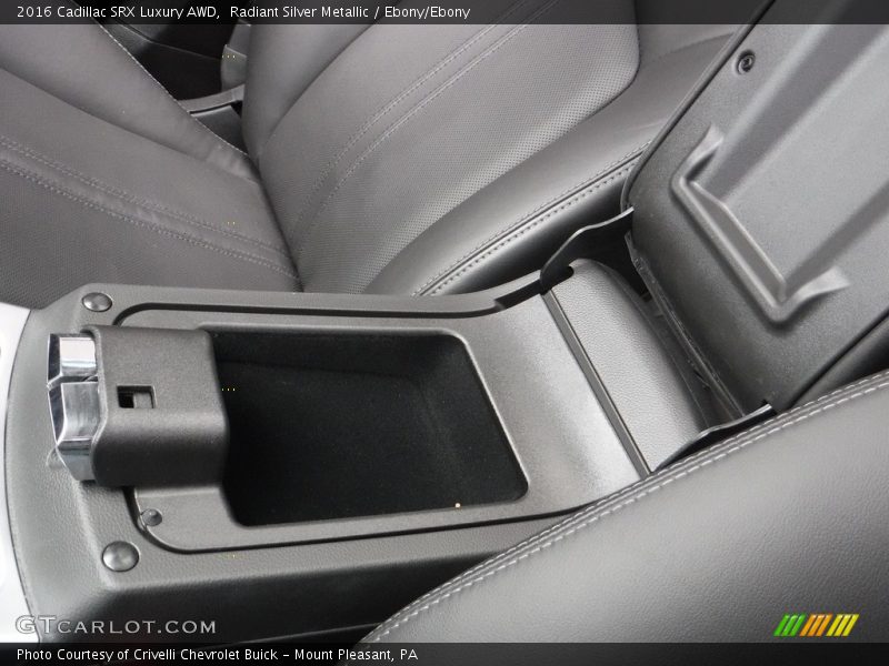 Radiant Silver Metallic / Ebony/Ebony 2016 Cadillac SRX Luxury AWD