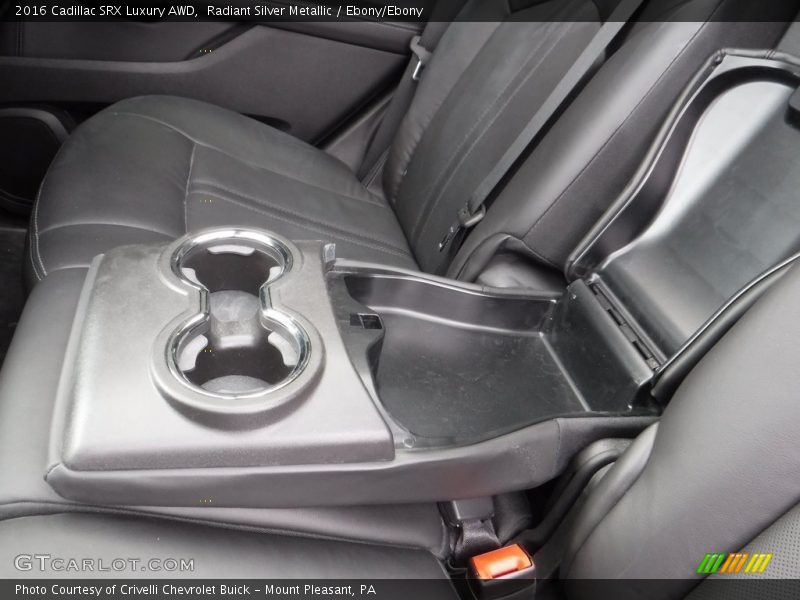 Radiant Silver Metallic / Ebony/Ebony 2016 Cadillac SRX Luxury AWD
