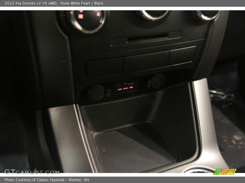 Snow White Pearl / Black 2013 Kia Sorento LX V6 AWD