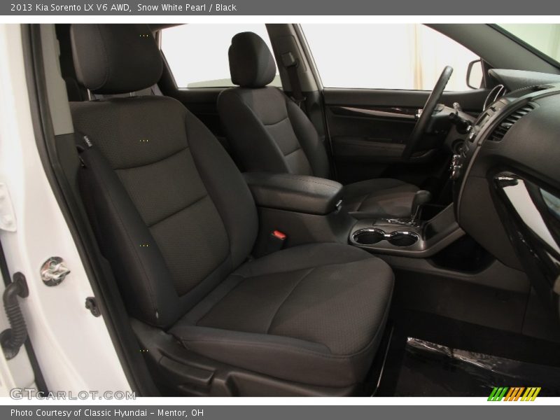Snow White Pearl / Black 2013 Kia Sorento LX V6 AWD
